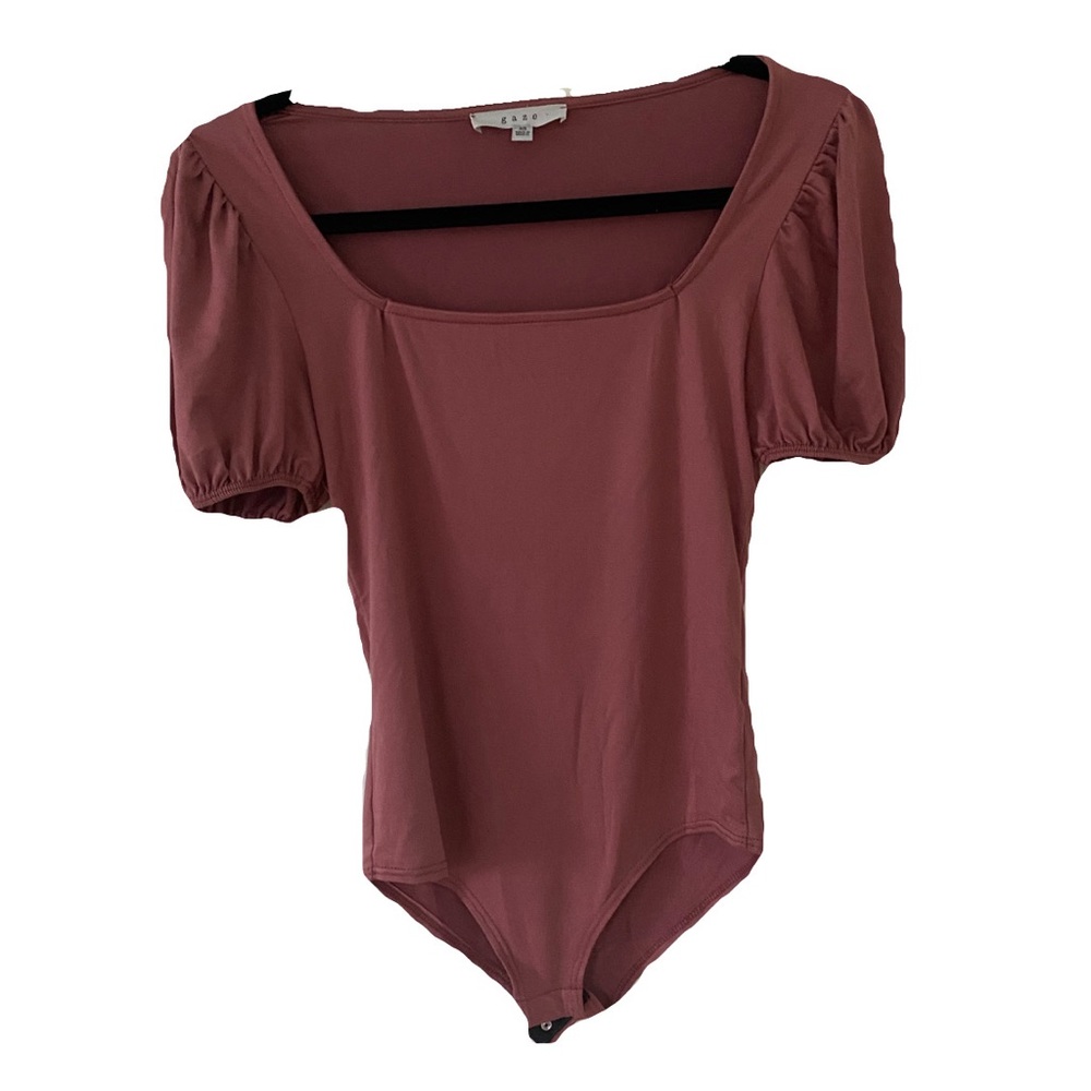 Coral TJ Max Puff Sleeve Body Suit